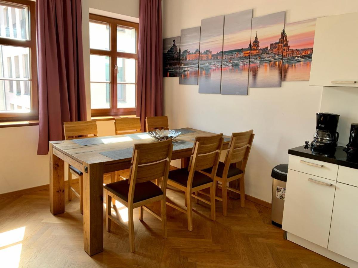 Familienapartment An Der Frauenkirche Dresden Dış mekan fotoğraf